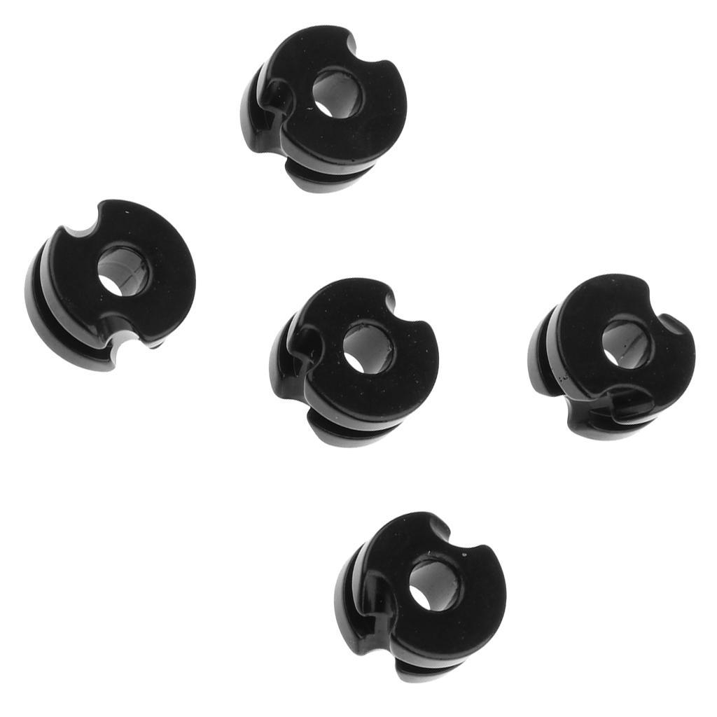 5 Pieces/Set Alloy Archery 1/8'' Peep Sight Hole for Compound Bow Accessories 