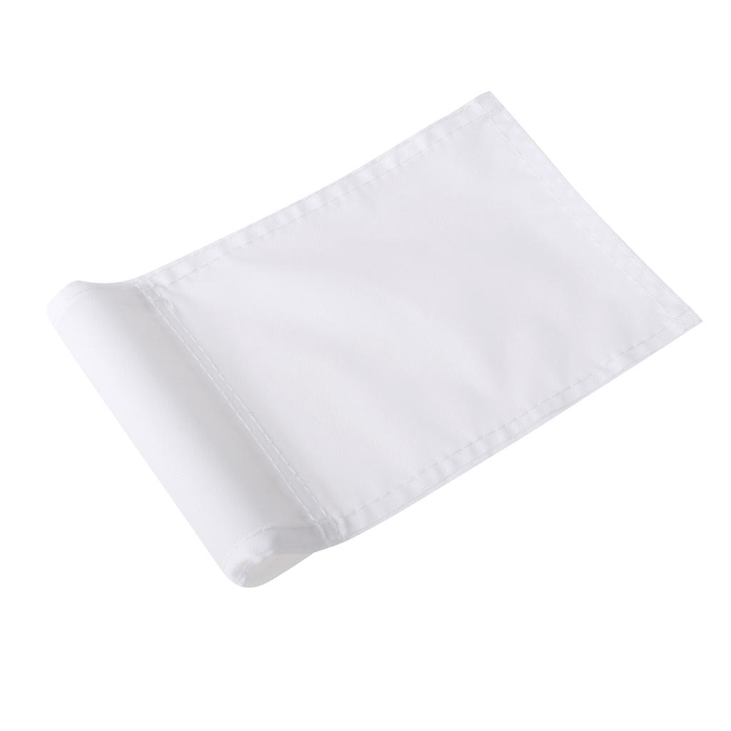 3 PuttingGreen Golf Solid Flag Golf Backyard Practicing Target Aids White