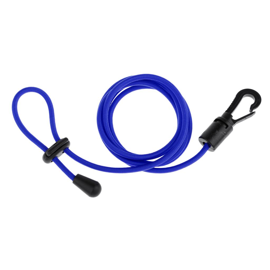 Kayak Canoe Paddle Leash Bungee Rope Shock Cord Fishing Rod Tether ...