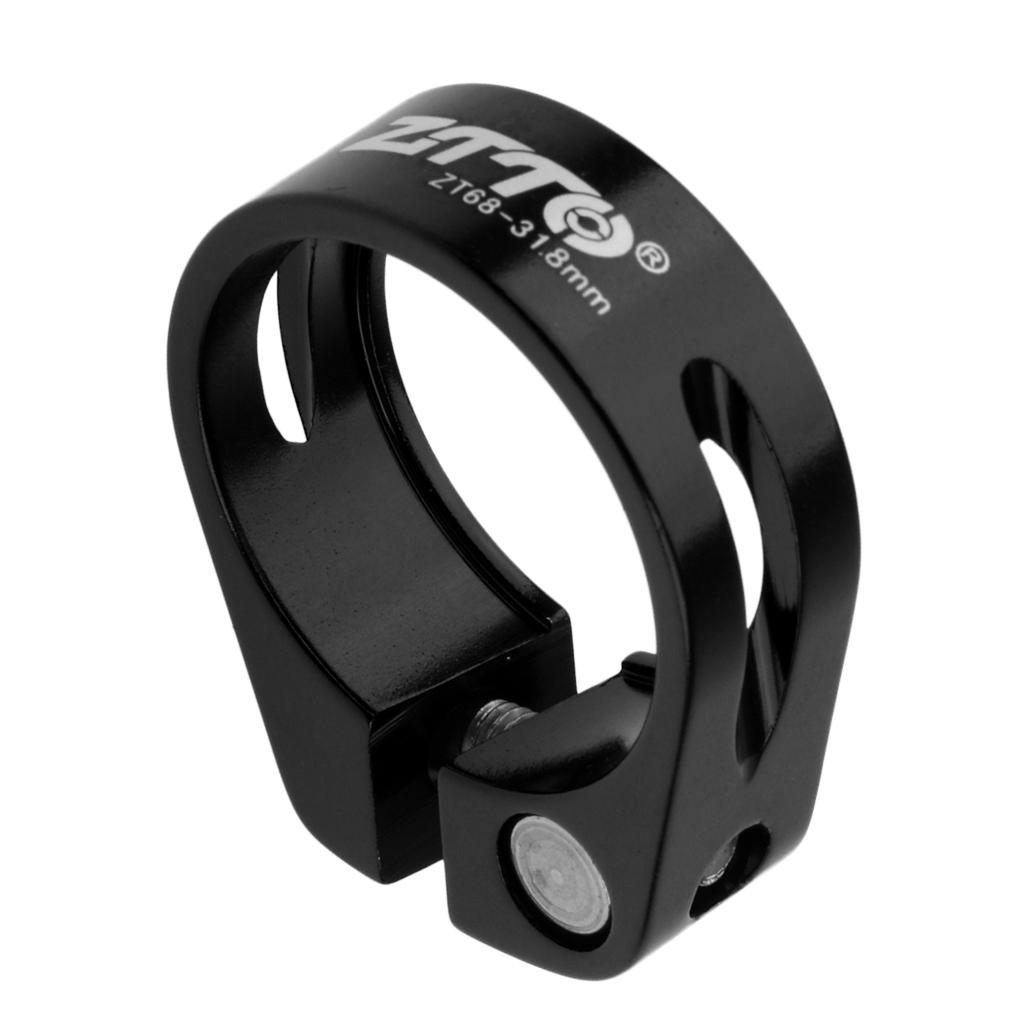 MagiDeal Bike Seat Post Clamp MTB Seatpost Holder Clip 34.9//31.8mm Seat Tube