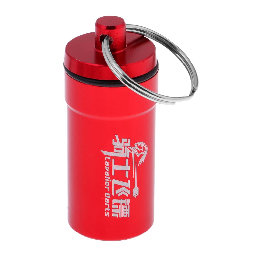 Portable Dart Flight Saver Protector Soft Tip Accessories Storage Box Red