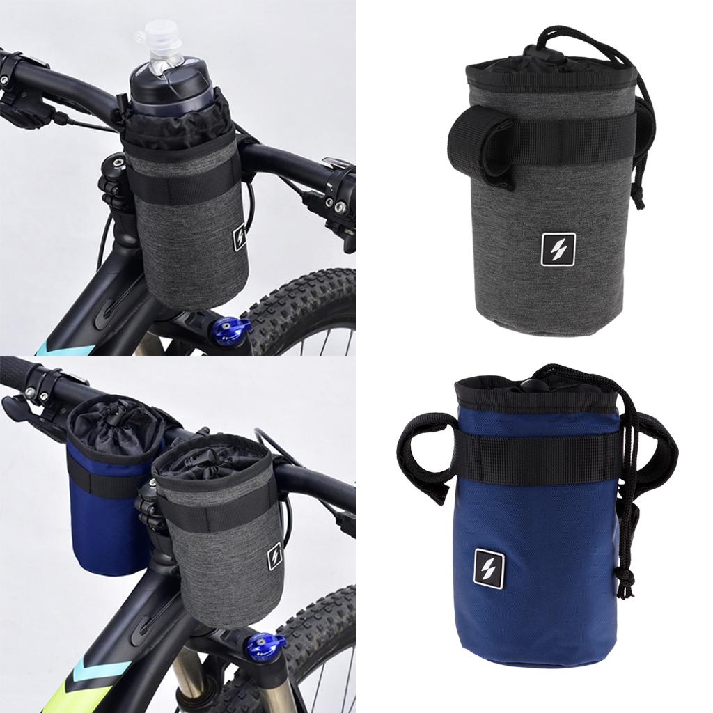 2-Counted Bike Kettle Holder Pouch Front Handlebar Hanging Water Bottle Bag