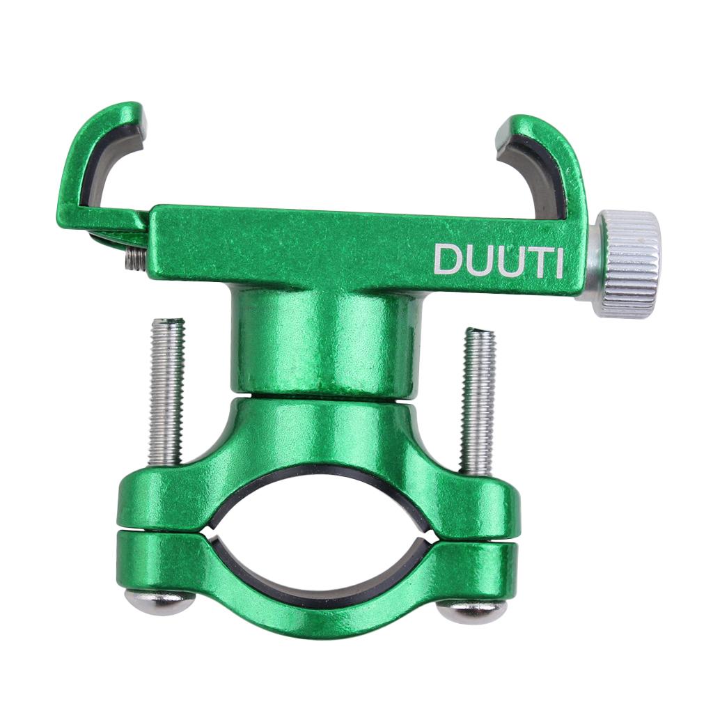 Aluminum Alloy Bike Bicycle Phone Holder Cycling Handlebar Stem Mount Green