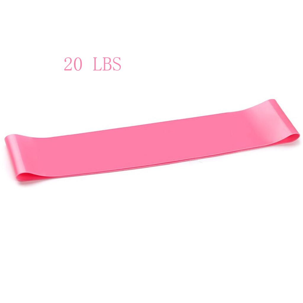 Elastic Band Yoga Tension Band pink 20lbs