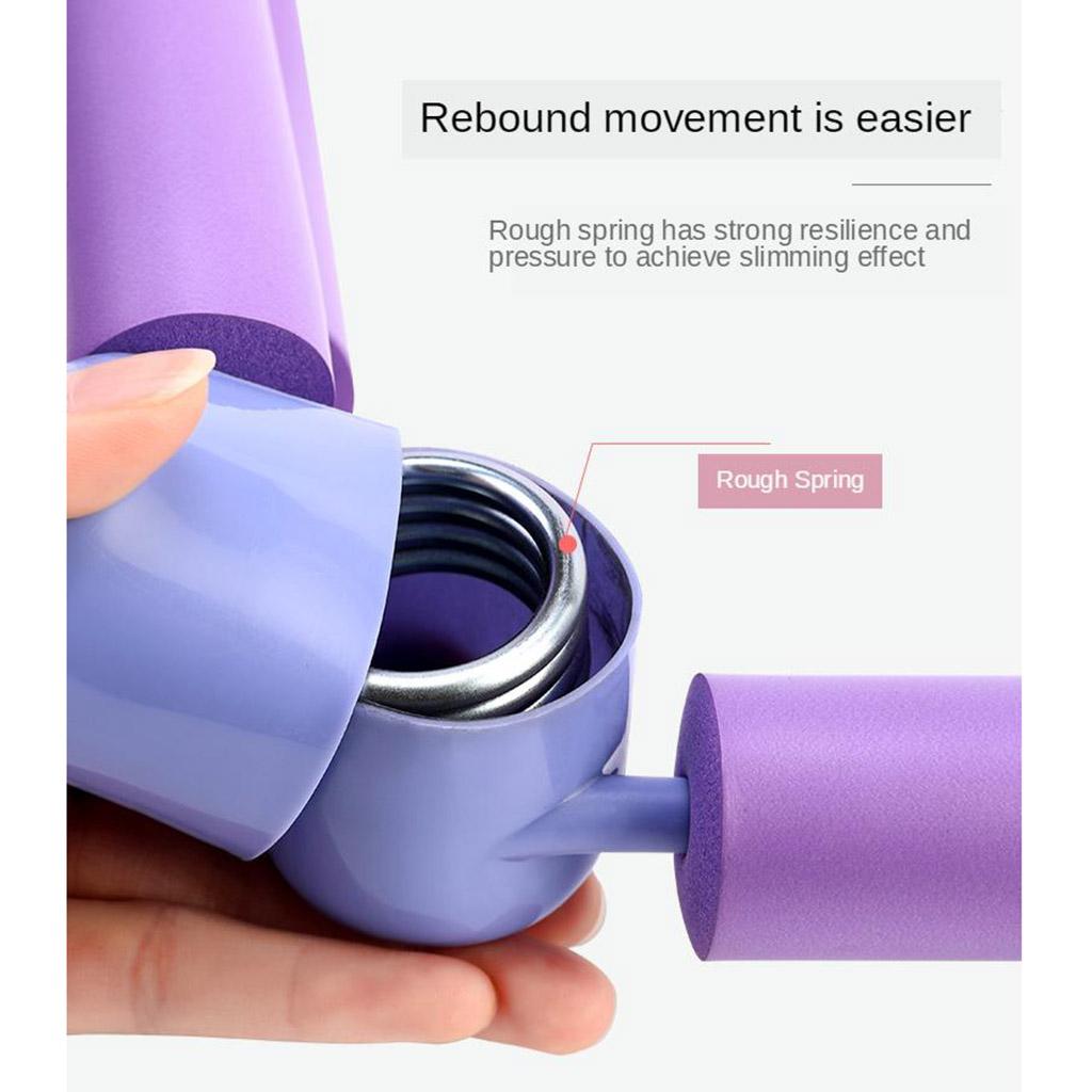 Three-piece Stretch Stovepipe Muscle Training Yoga Equipment Purple Type B