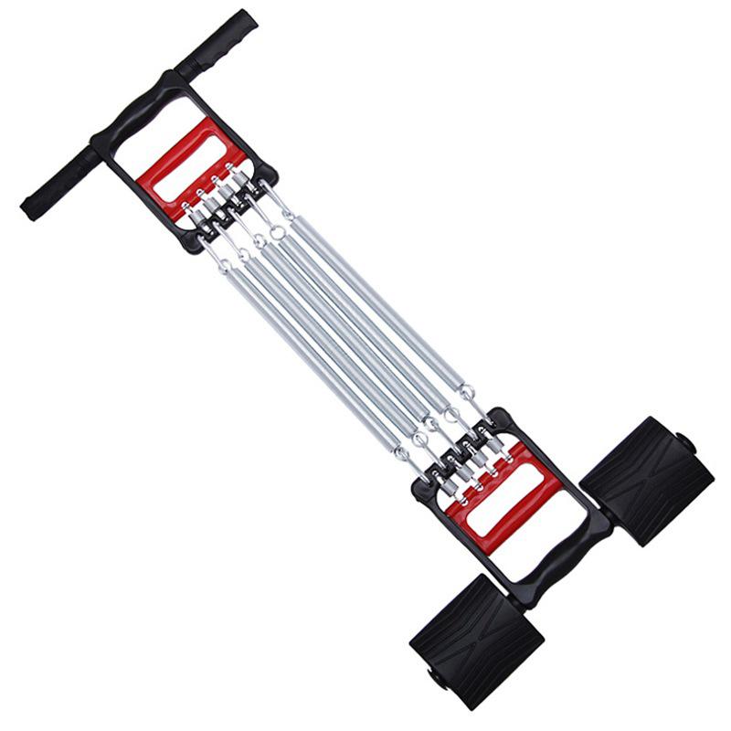 Chest Expander Adjustable Spring Exercise Workout Removable Springs Home Gym