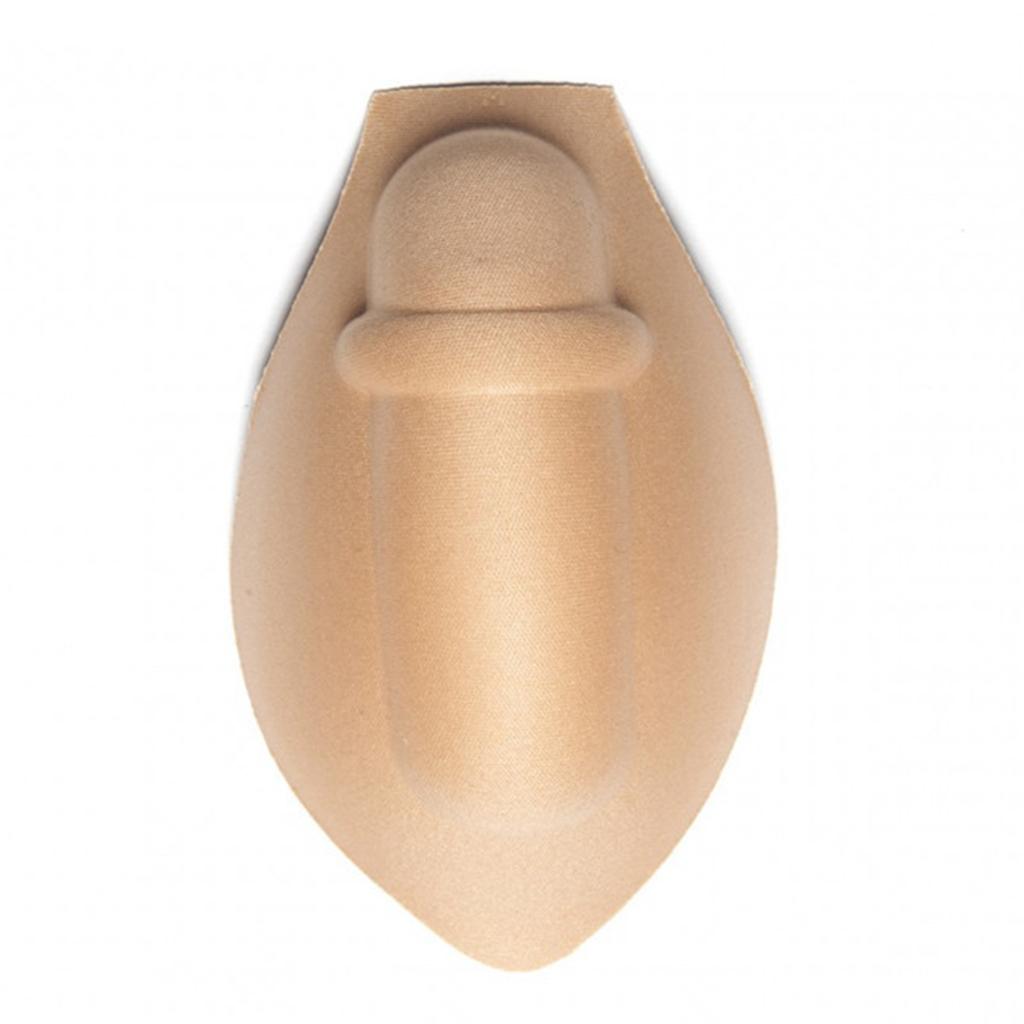 3xMen Underwear Enhancing Cup Bulge Sponge Pad Cushion Trunks Shorts Beige