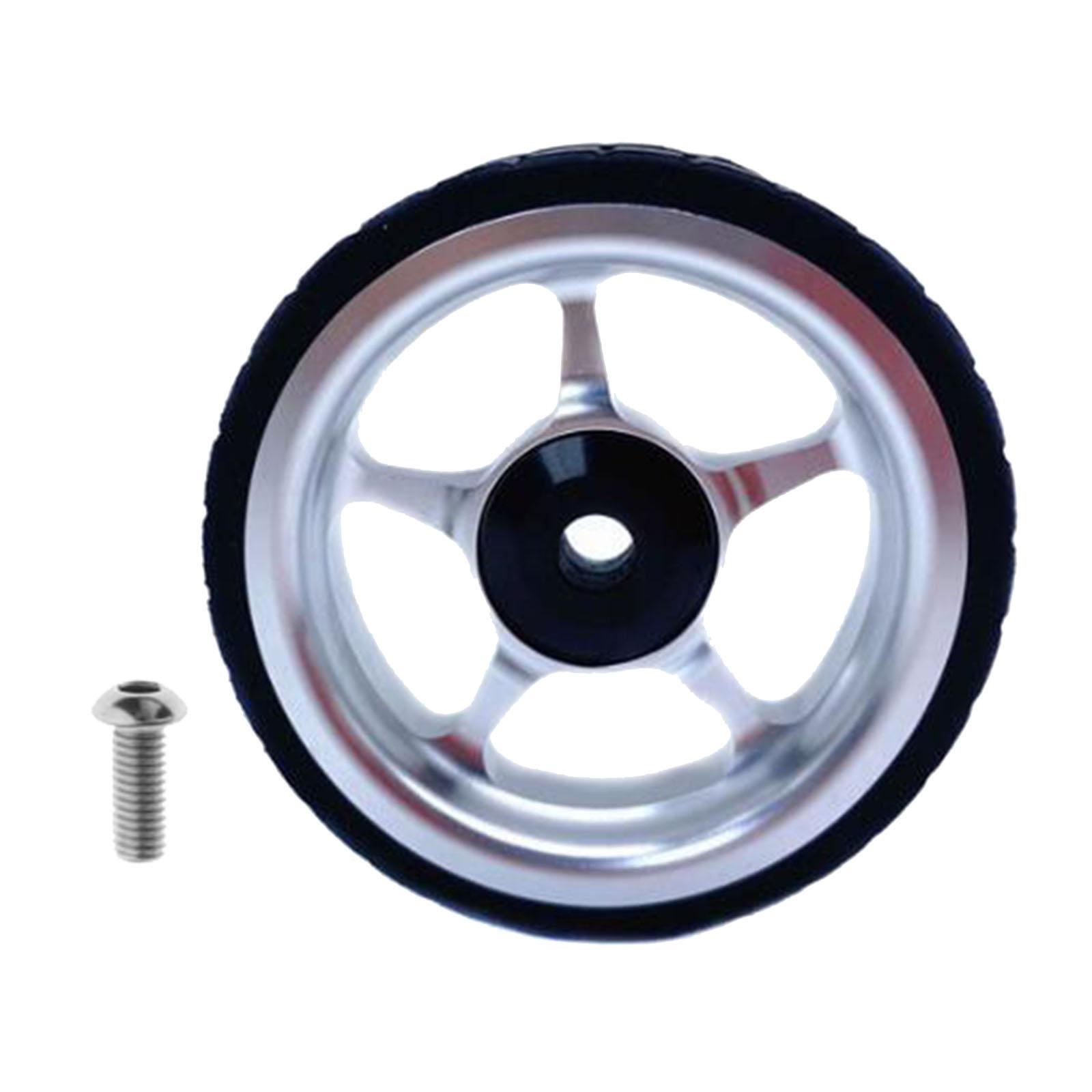 Easy Wheel for Brompton Folding Bike EZ Wheels Wheel Easywheel Silver