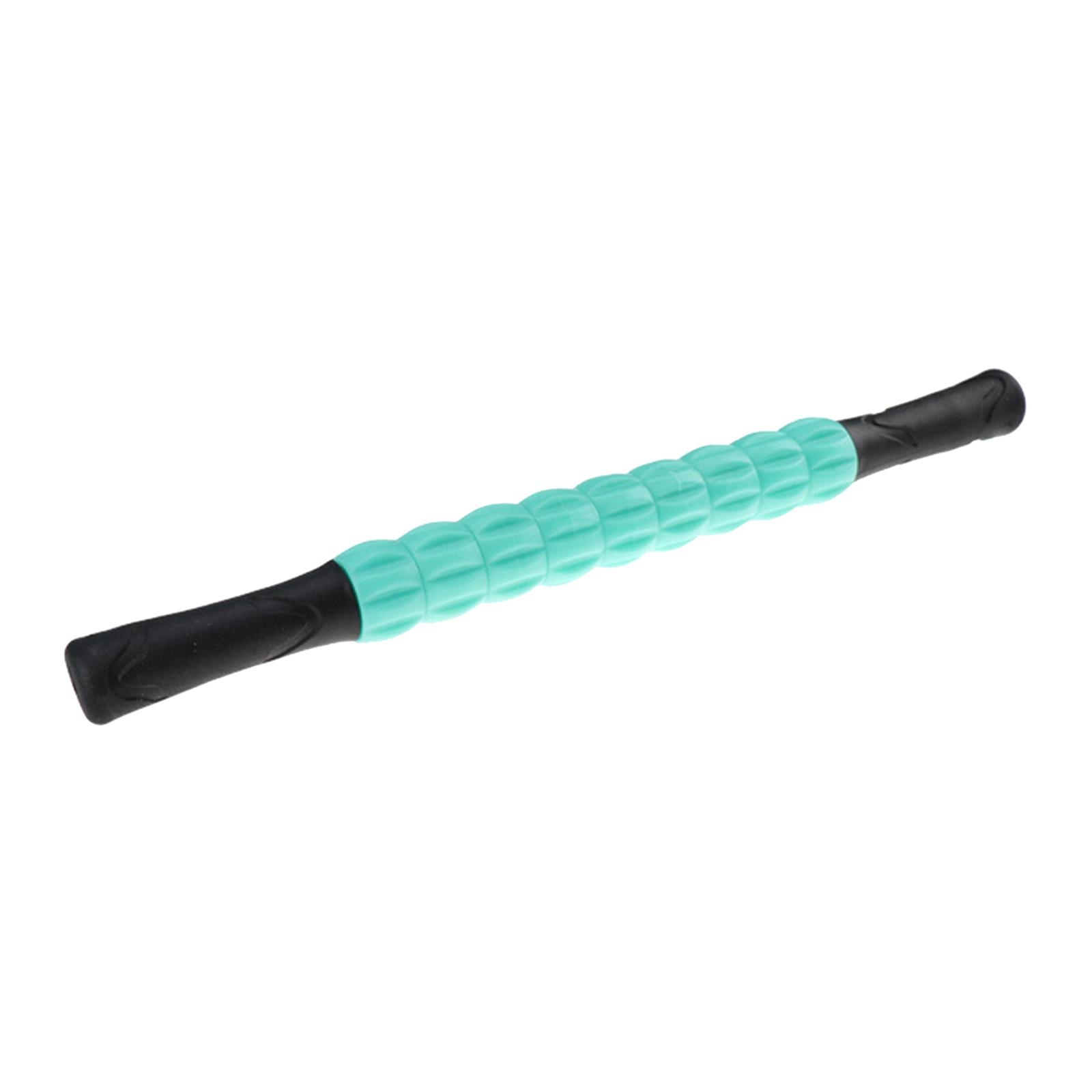 Portable Muscle Roller Stick for Athletes Full Body Massage Sticks Green