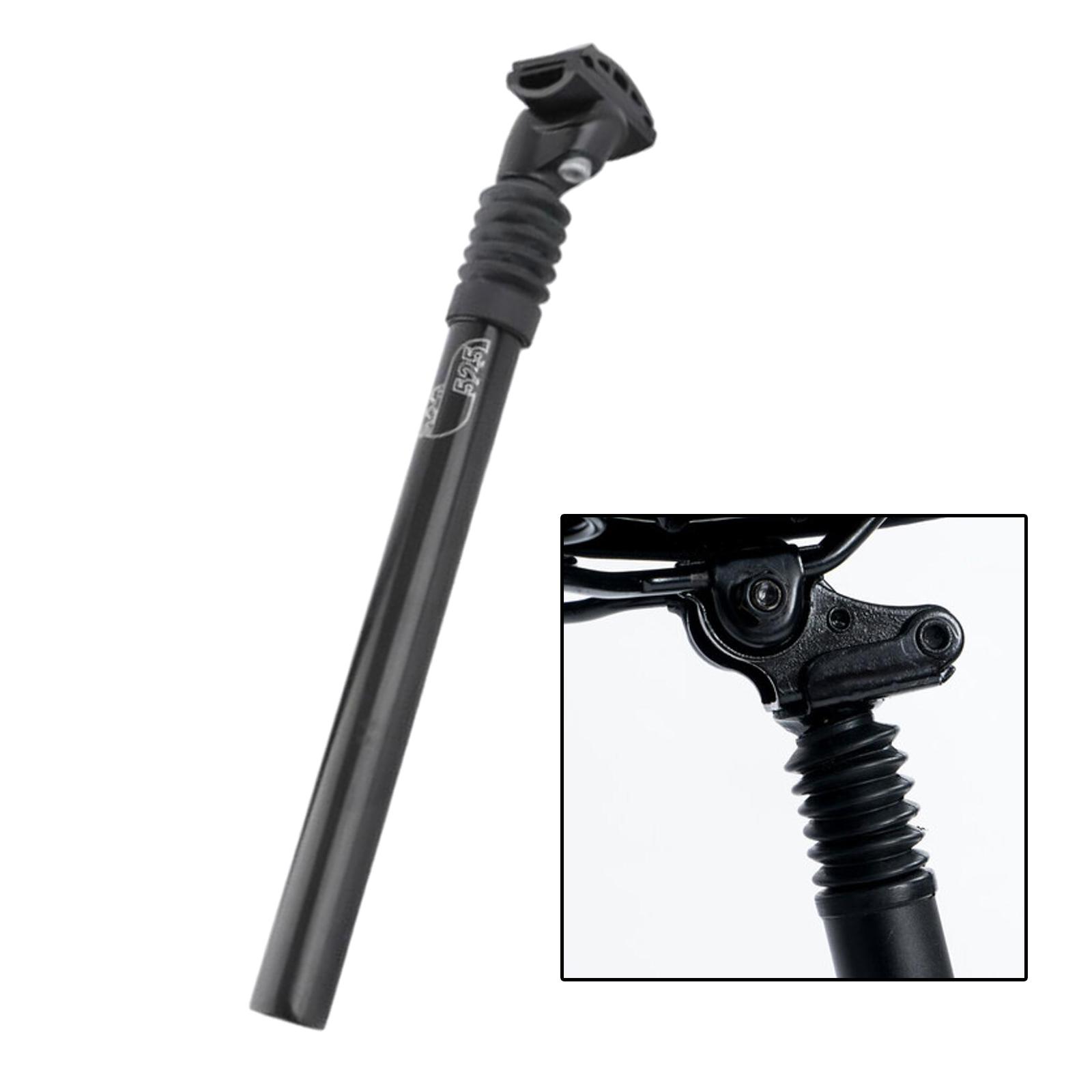 Seat Post 350mm MTB Mountain Road Bicycle Suspension Seatpost Black 31.6