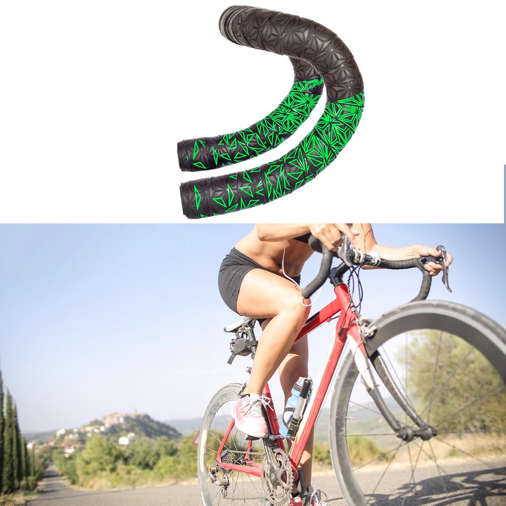 Bike Handlebar Tapes Comfort Bicycle Bar Tape Cycling Handle Wrap Green