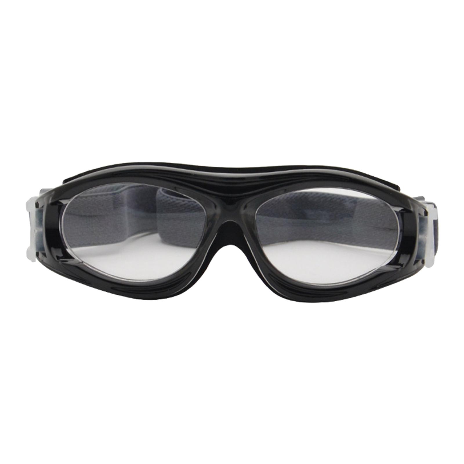 Professional Basketball Glasses Children Wearable Anti-Fog Sports Goggles Black