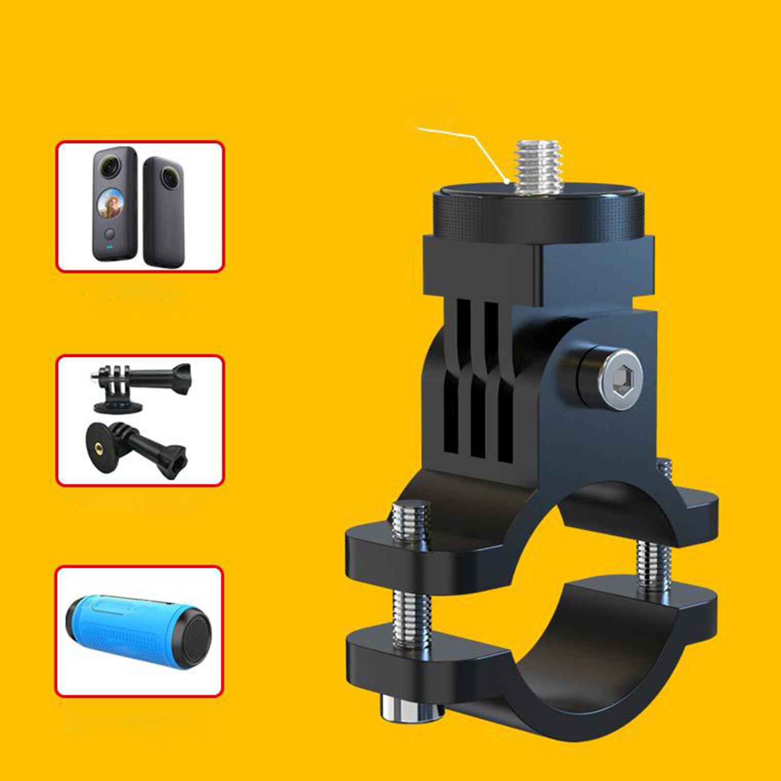 Bicycle Motorcycle Handlebar Mount Holder Camera DIY Rotation