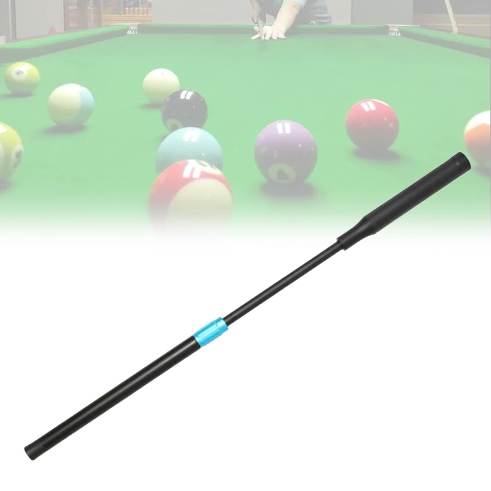 Portable Billiard Pool Stick Extension Accessories Extender  metal black