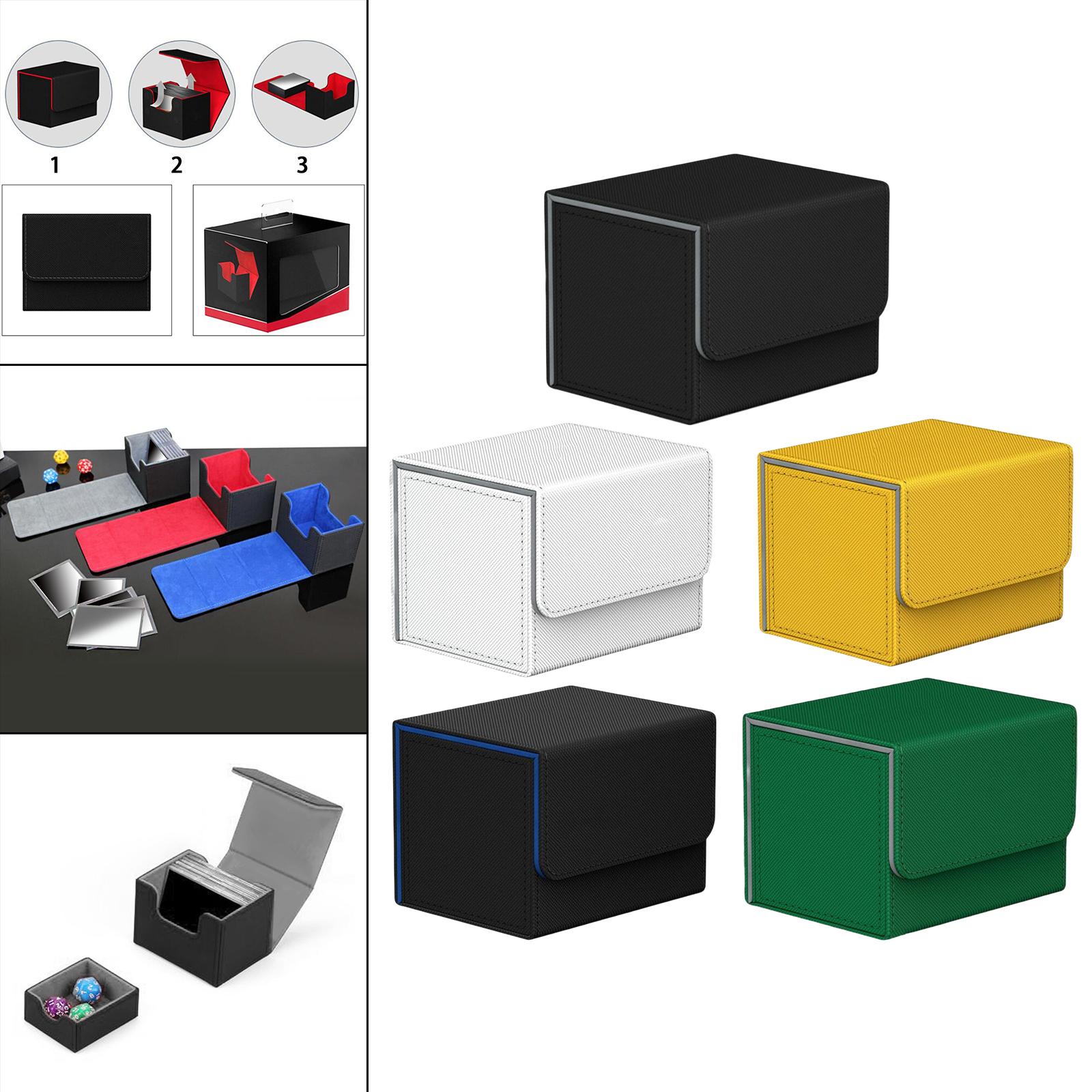 2 Pieces Card Deck Box Organizer Storage Standard Container Game 