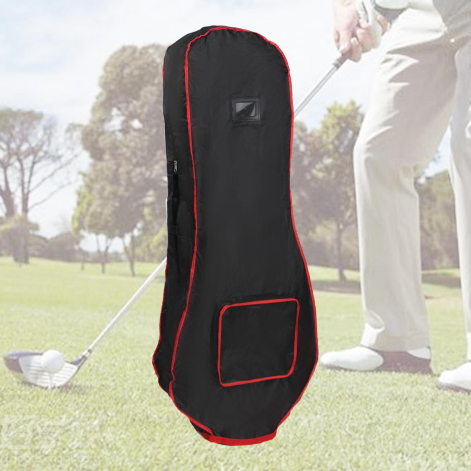 Golf Carry Bag Rain Cover Waterproof Protection Dustproof for Driving Range