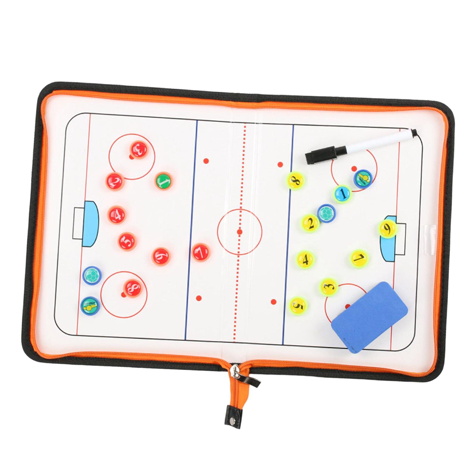 Tactic Magnetic Board with Magnet Chess Portable Hockey Coaching Board