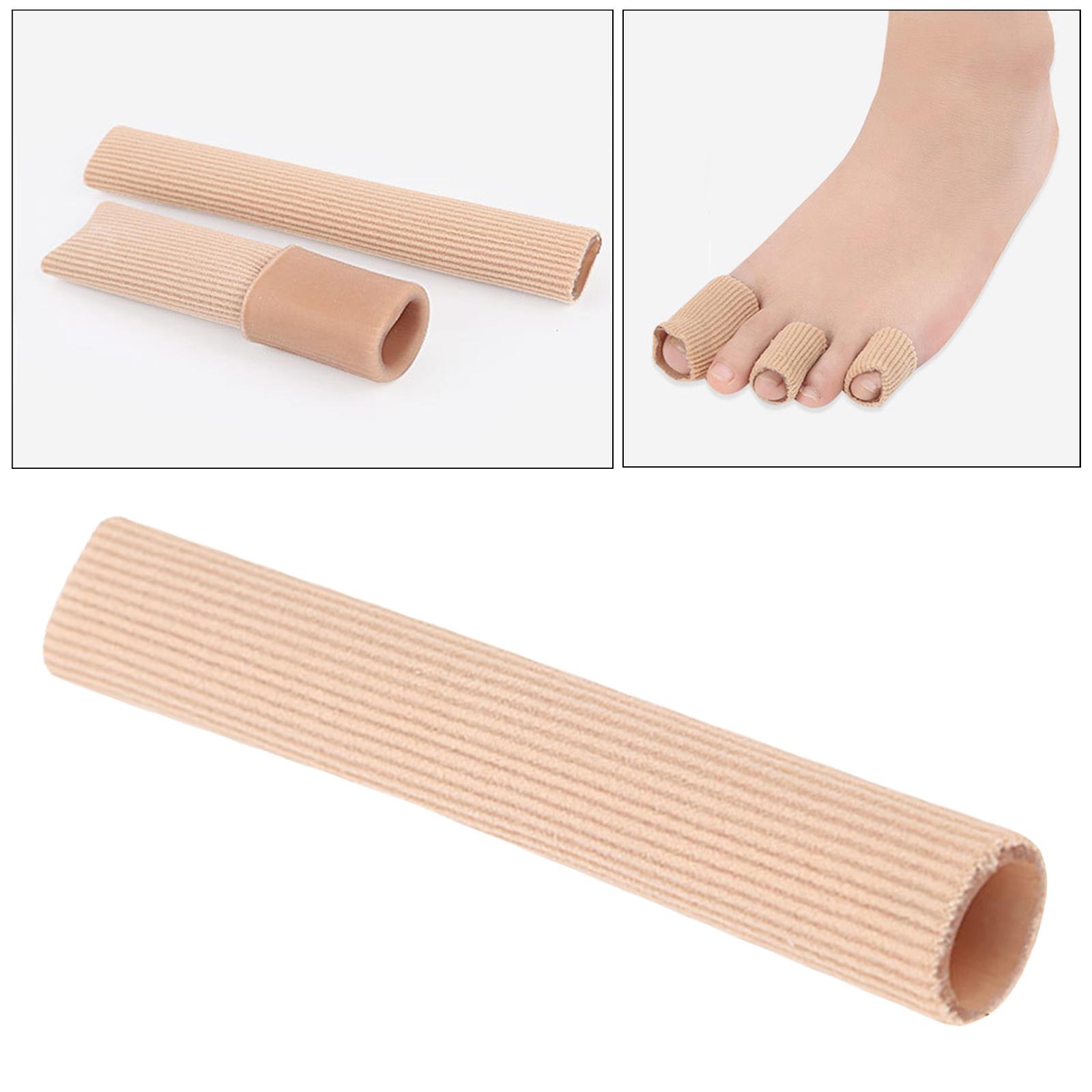 5x Soft Feet Tube Protectors Sleeve Callus Women Men Compression  15x2cm