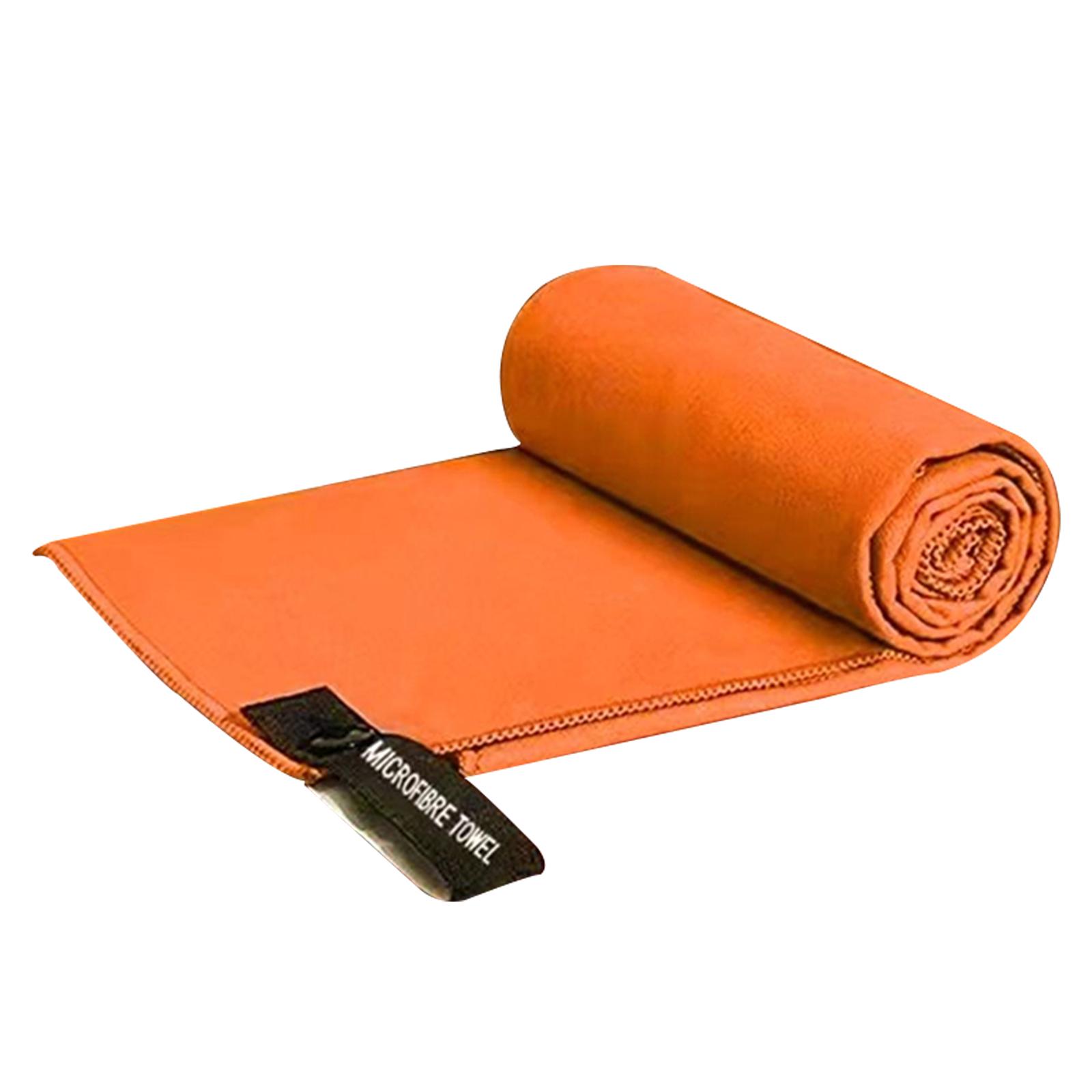 Quick Drying Towel Comfortable Breathable Travel Towel for Yoga Orange