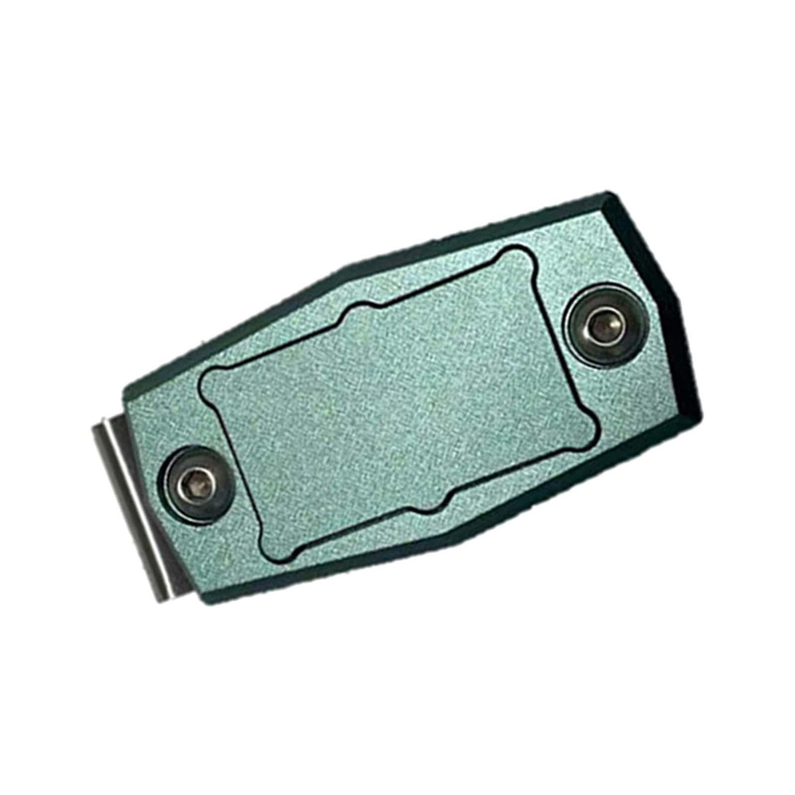 Magnetic Chalk Belt Clip Billiard Hold Chalk Case Practical Tool Green