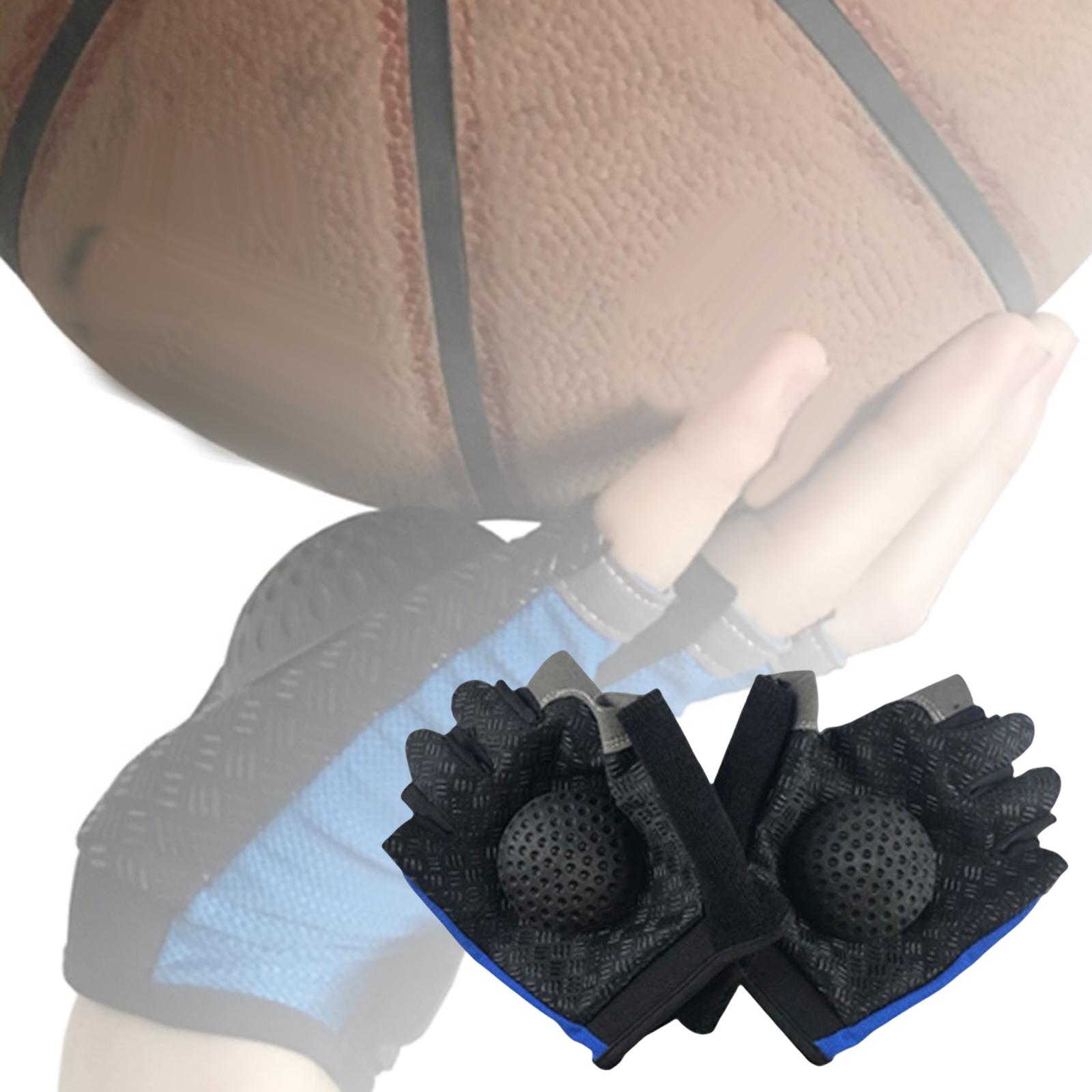 Basketball Dribble Aid Auxiliary Gloves Breathable for Ball Controlling Adult