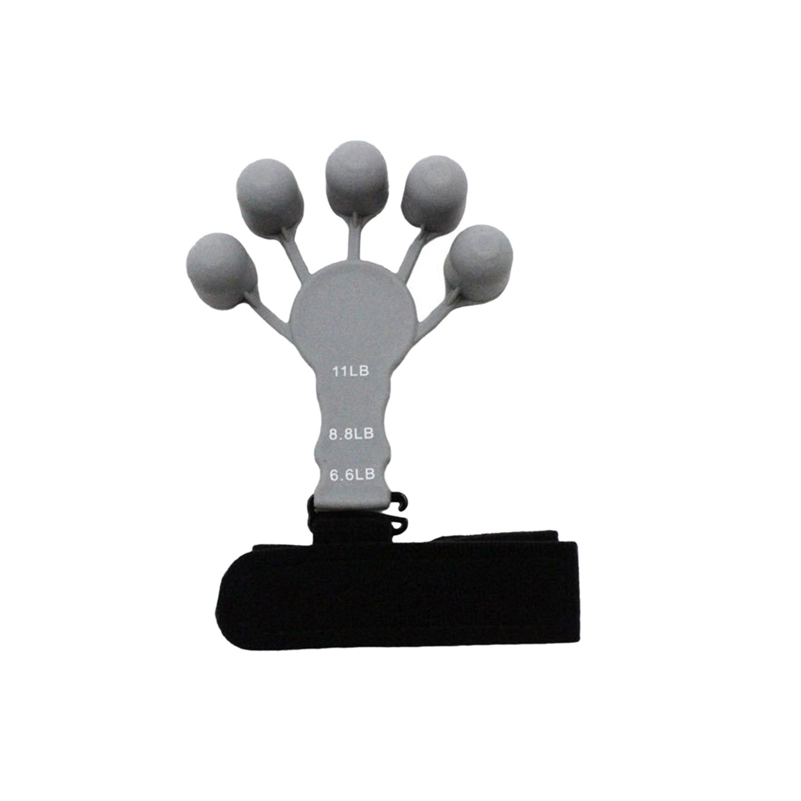 3x Hand Grip Strengthener Silicone for Rock Climbing Carpal Tunnel Guitar