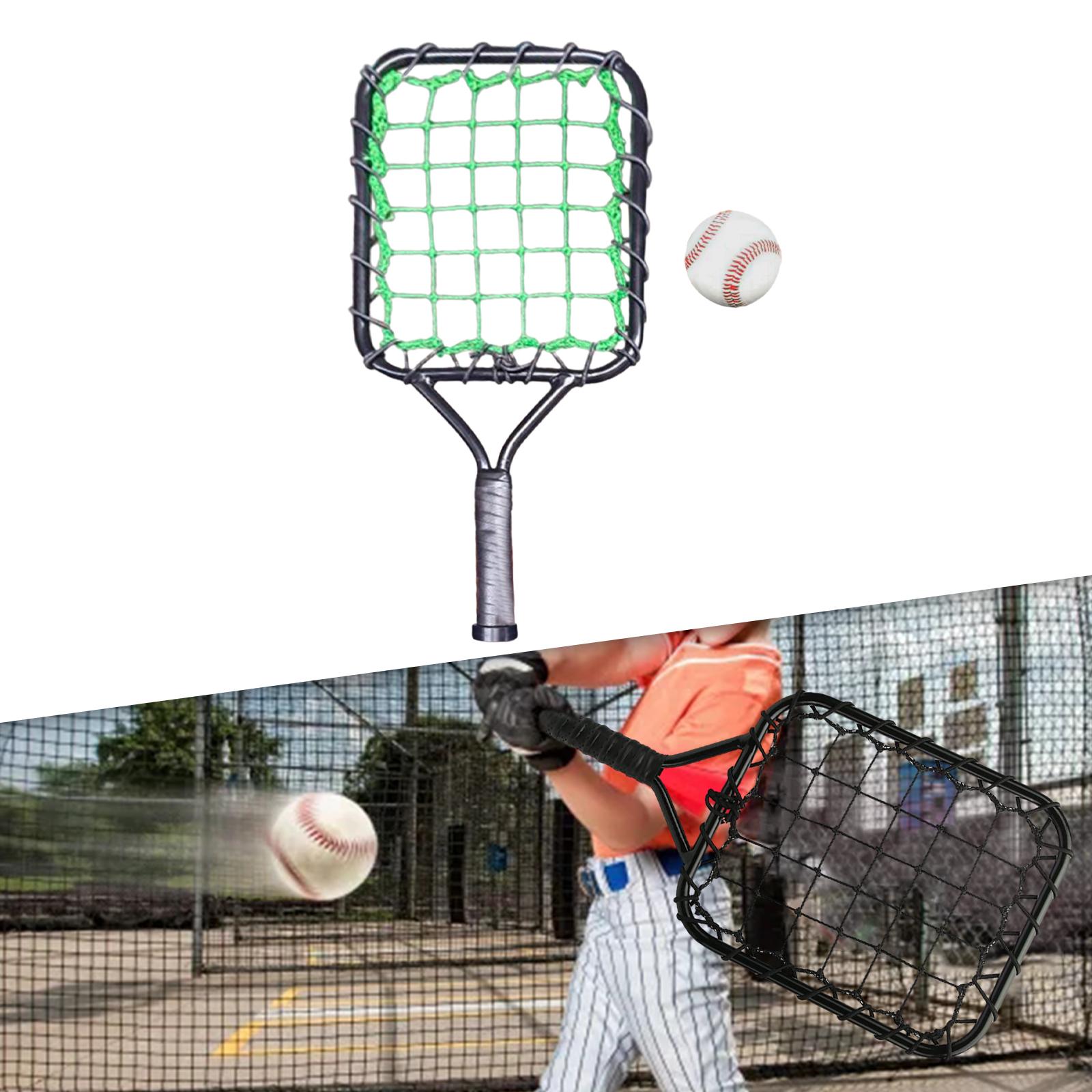 Baseball Racquet Ball Set Baseball Softball Racquet Baseball Practice Racket Green