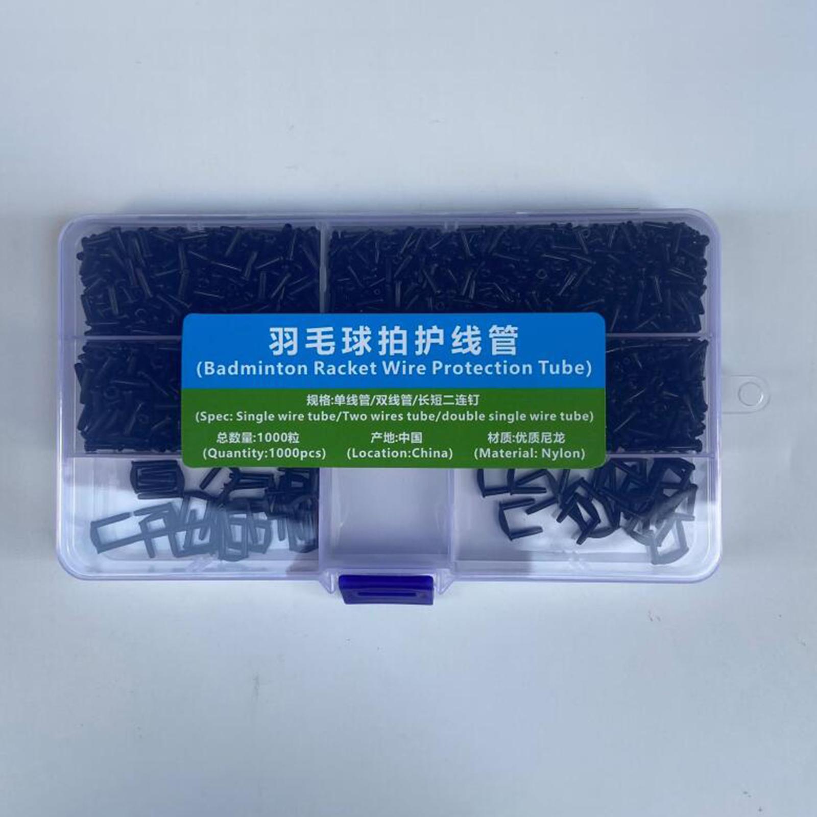 Badminton Racket Grommets Maintenance Protection Tube Nylon String Protector