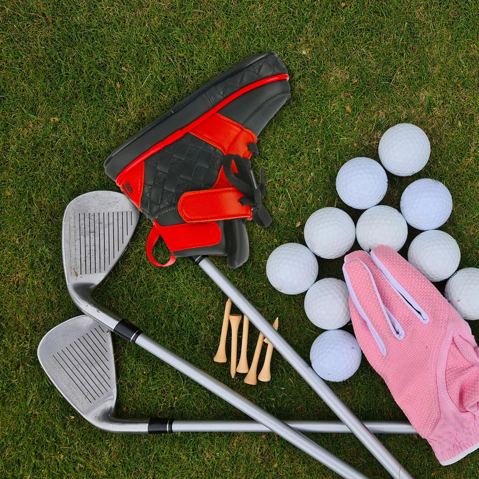 Golf Putter Headcover Creative Water Resistant Golf Putter Cover Golfer Gift Red