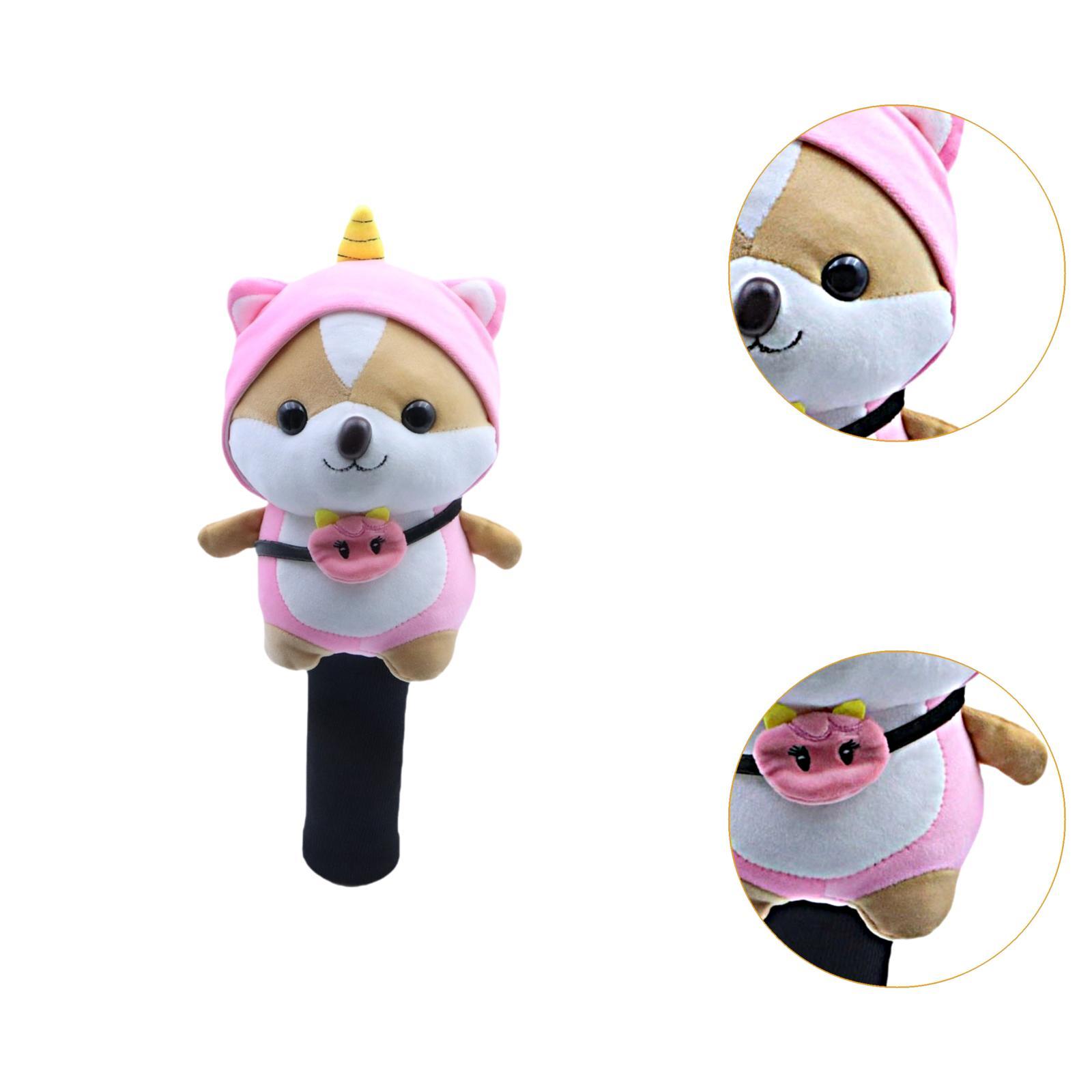 Animal Doll Golf Fairway Wood Headcover Guard Funny Sleeve