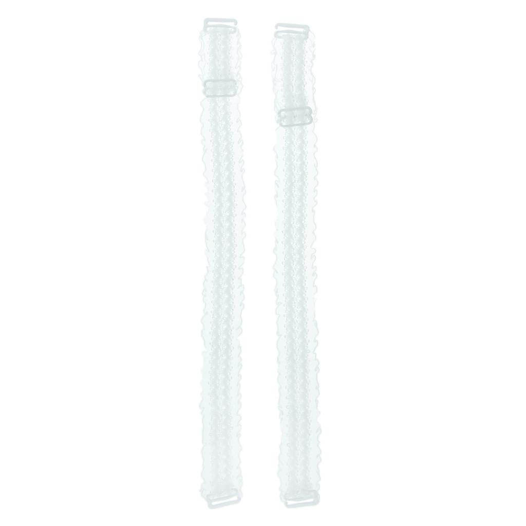 Women Floral Lace Bra Straps Adjustable Shoulder Straps Replacement White