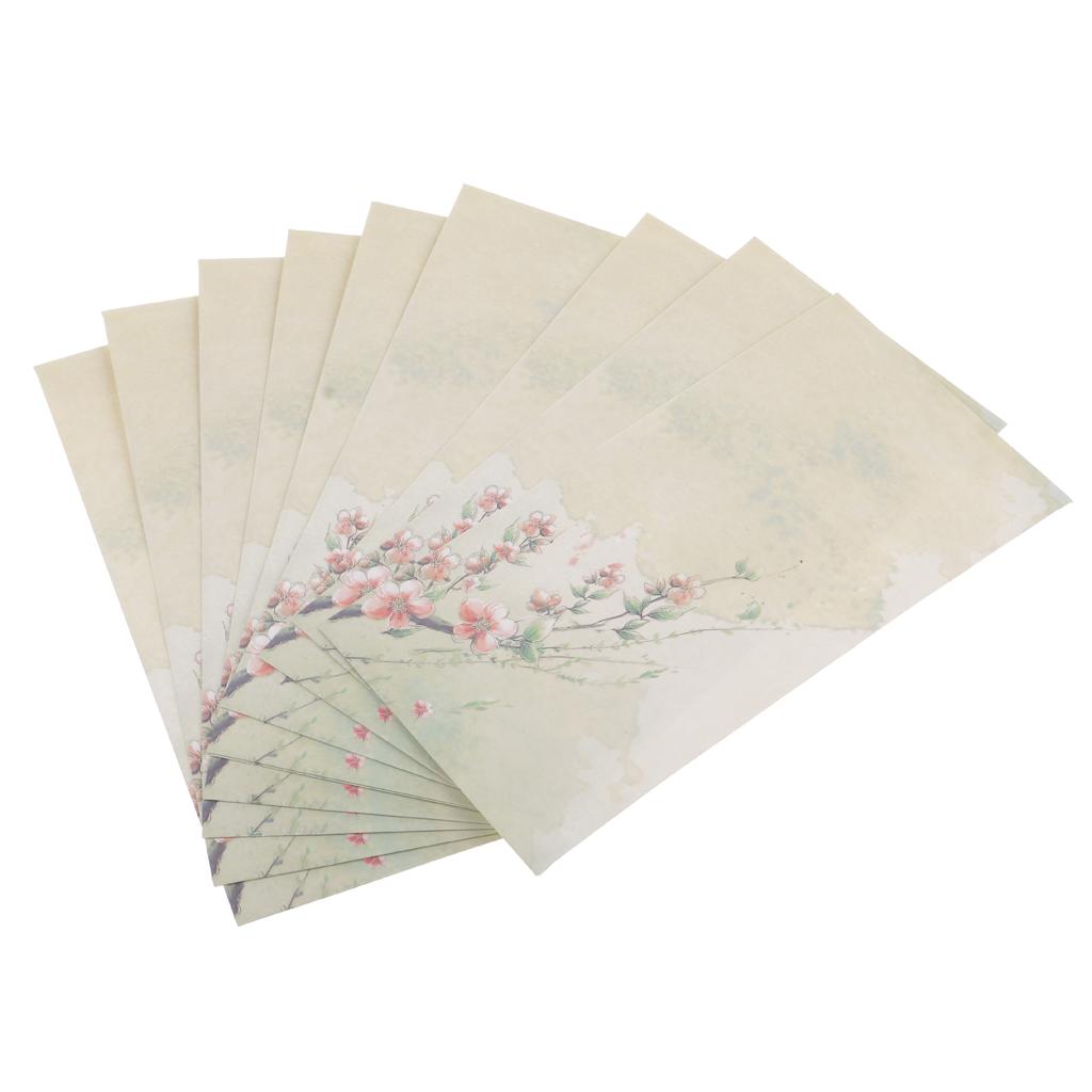 20pcs Chinese washing painting Envelope Postcard Letter Storage Style C