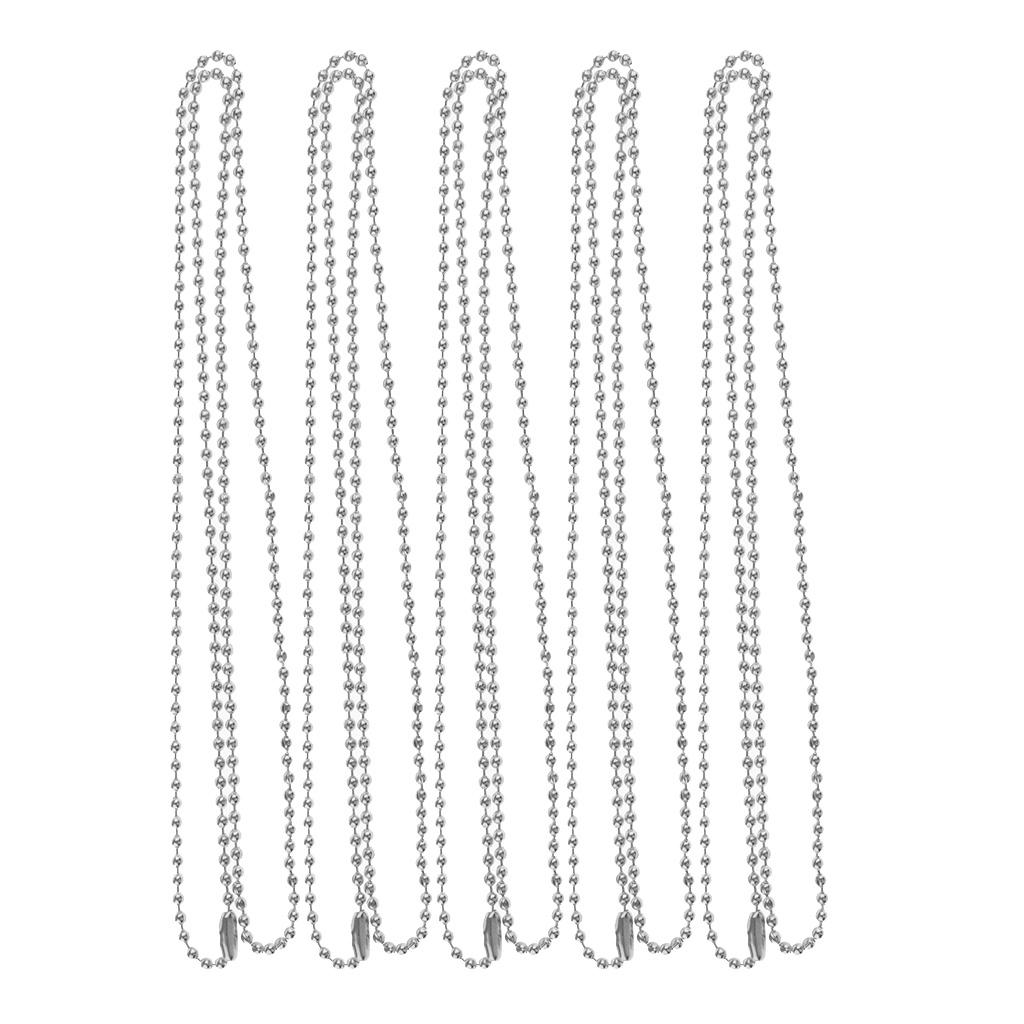 Stainless Steel Ball Chain Necklace