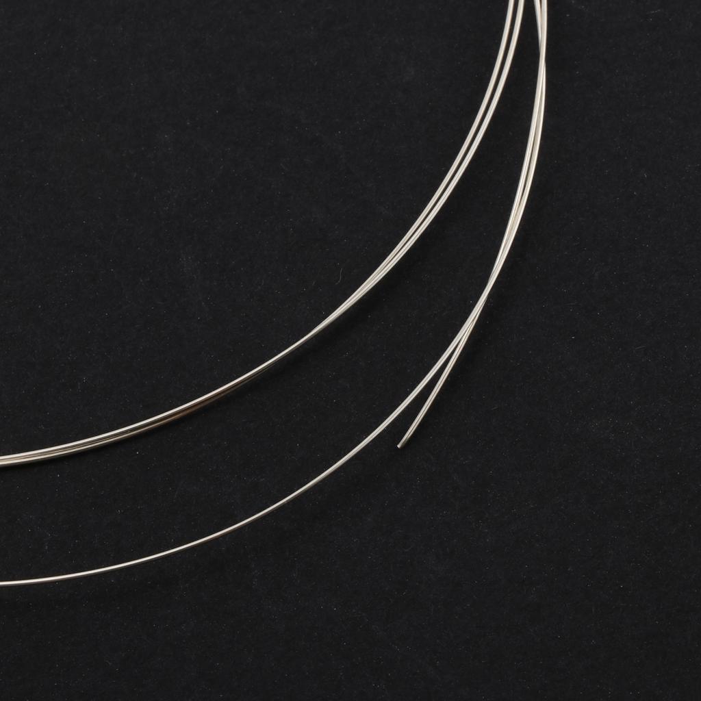 1 Meter 925 Sterling Silver Wire DIY Beading Jewelry Making Crafts Necklace Earring Bracelet Findings 0.3mm