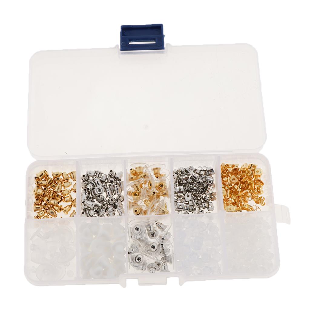 Earring Backing Kit Gold and Silver