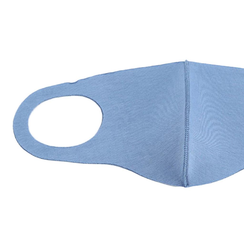 Anti Flu Pollution Mouth Mask Reusable Dust Proof Face Mask Blue