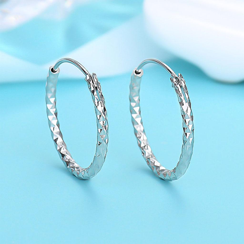 Dangle Hoop Earrings Women Lovely Round Fashion Party Jewelry Gifts