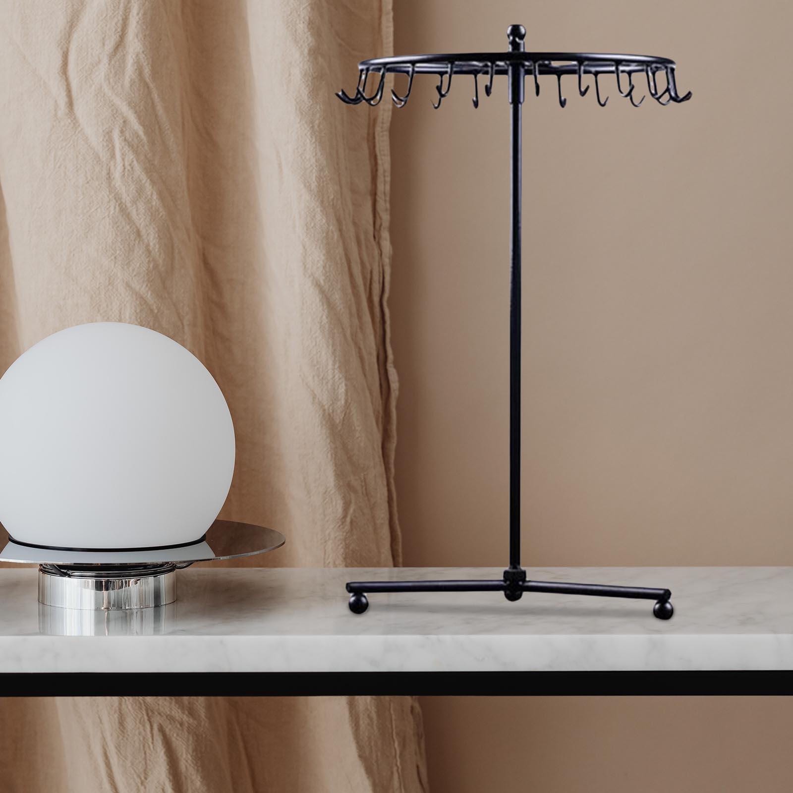 Metal Jewelry Display Organizer Rotating for Bracelet Gift Triangle Base