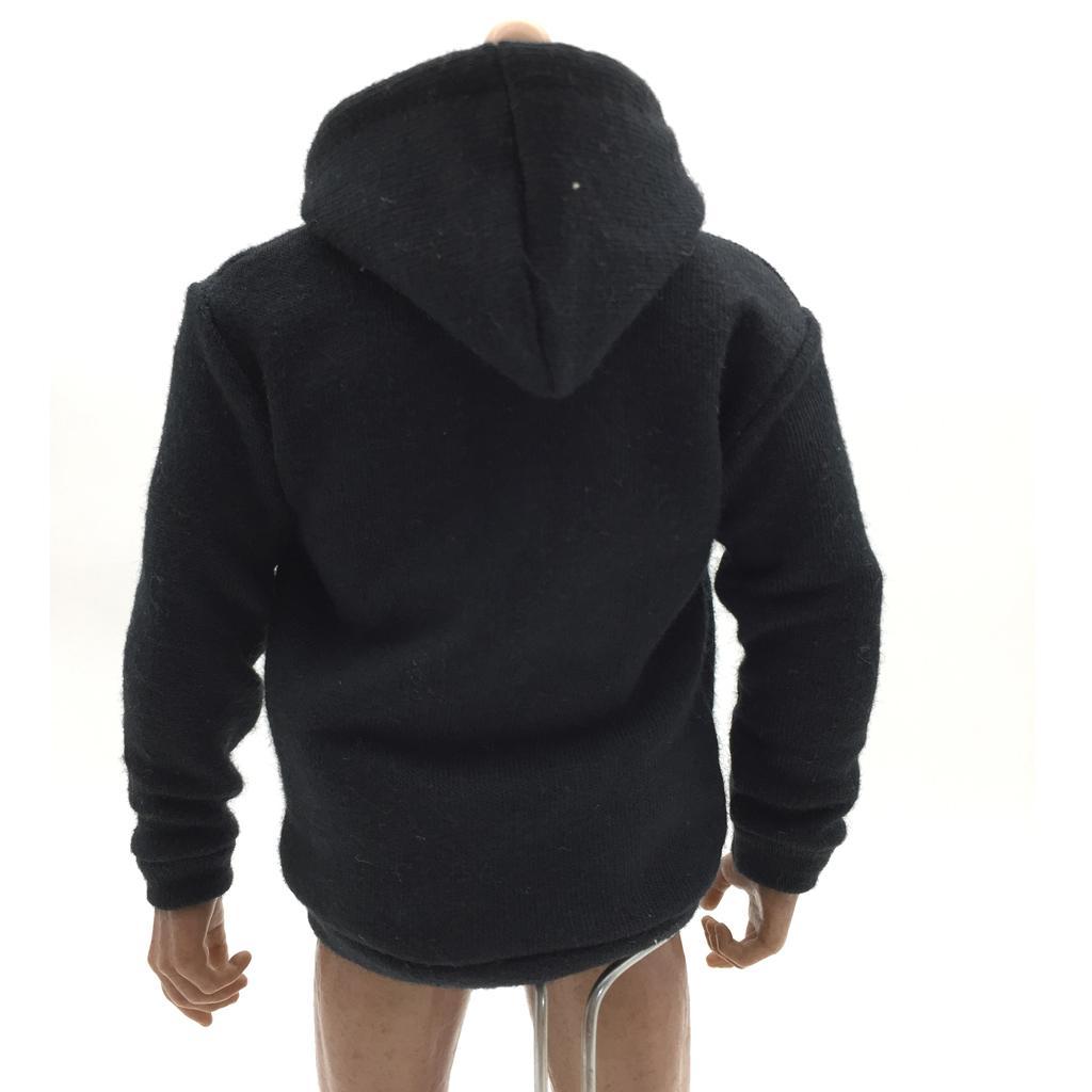 1/6 Scale Mens Long Hoodie Hooded Sweatshirt for 12inch Action Figure - Picture 9 of 9