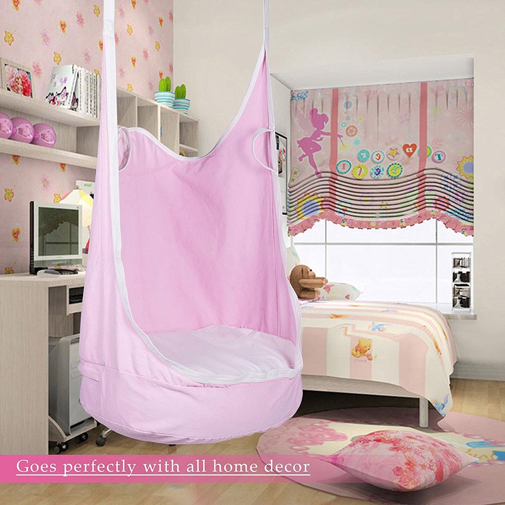 details about children outdoor swing toy hanging inflatable hammock chair bedroom swing seat