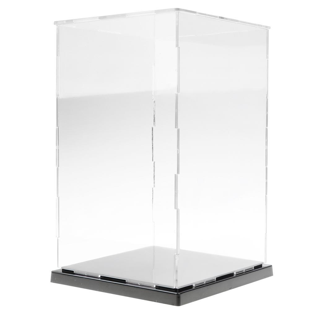 Clear Acrylic Display Case Perspex Box Self Assembly Dustproof Car