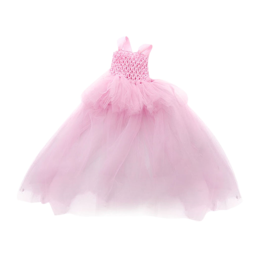 18inch Girl Doll Braces Dress Gauzy Skirt for American Doll Clothes Accs