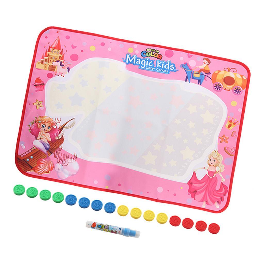 Kids Early Education Double Faced Children's Magic Water Canvas D