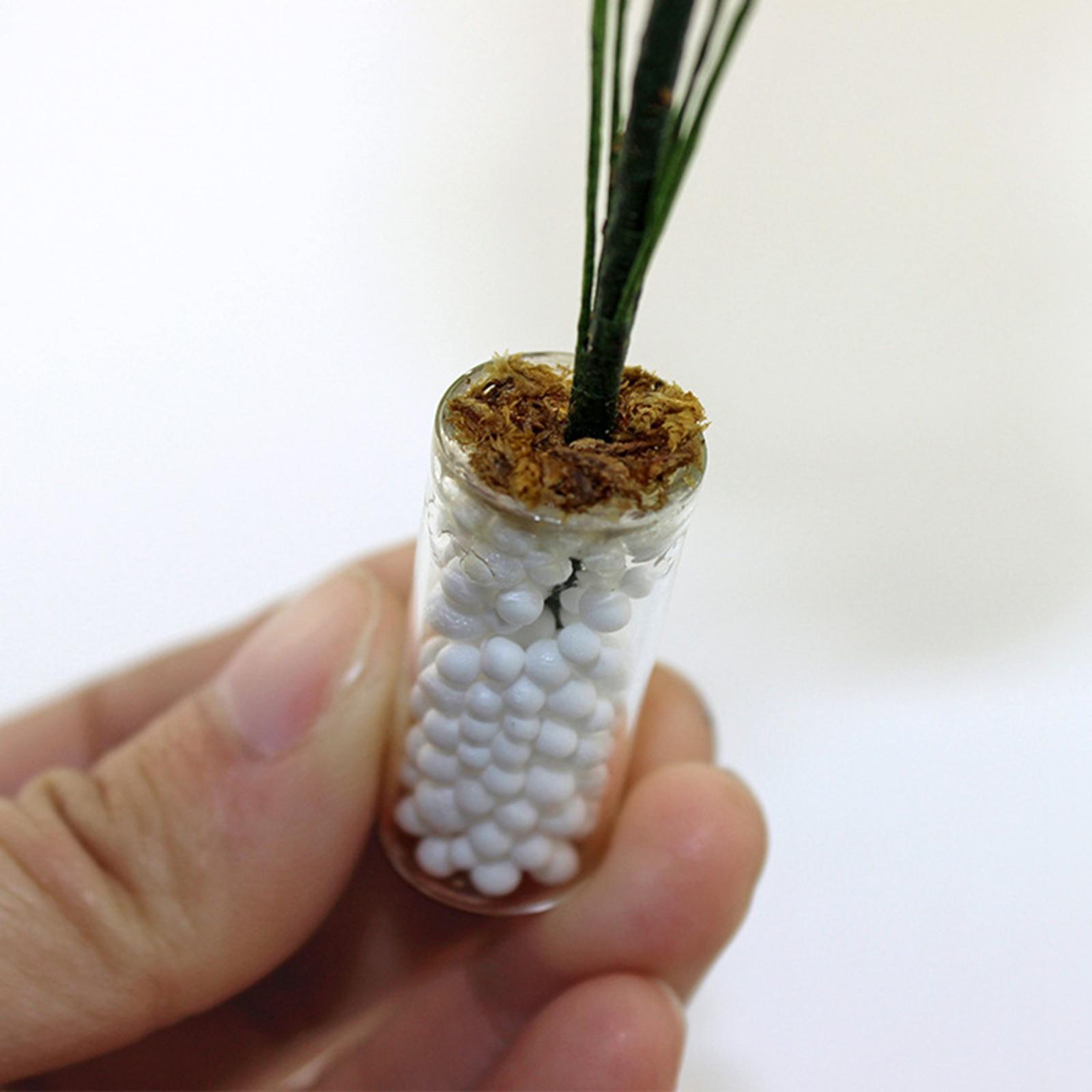 1:12 Scale Dollhouse Miniatures Potted Plants Banana Tree Ornament style 1