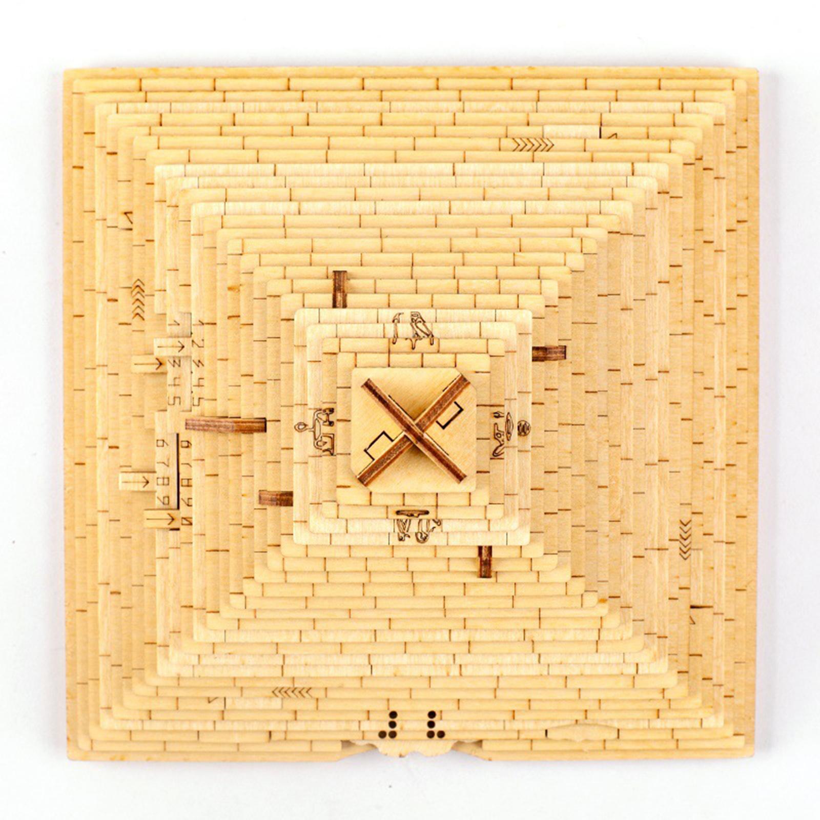 Quest Pyramid Puzzle Box escape Interactive 3D Puzzles for Game Leisure