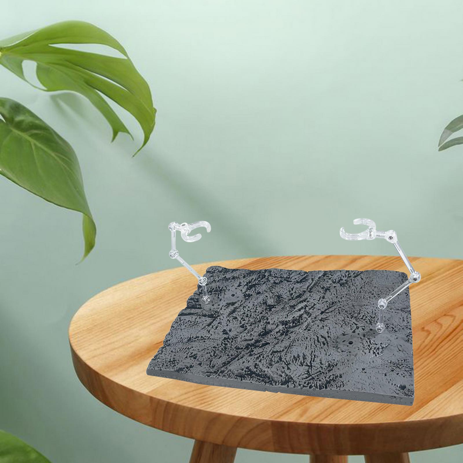 action hobby base Adjustable Doll Model Bracket Support Display Stand clear