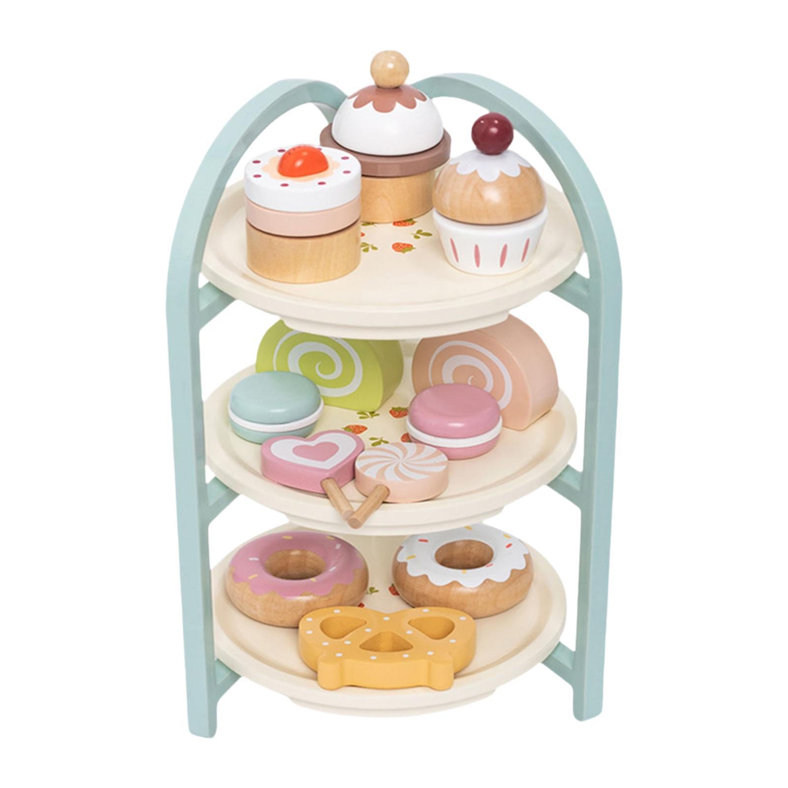 Wooden Dessert Play Set