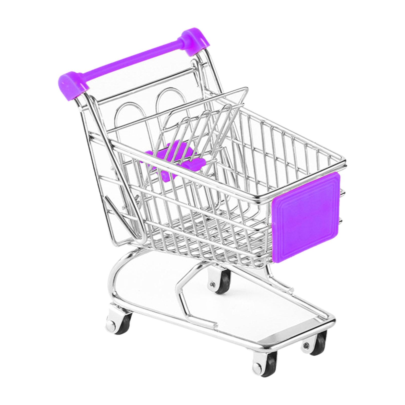 Mini Shopping Cart Violet