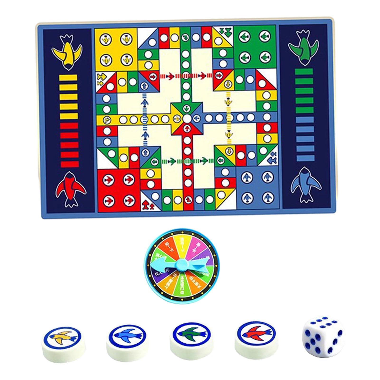 Flying Chess Carpet Mat Set