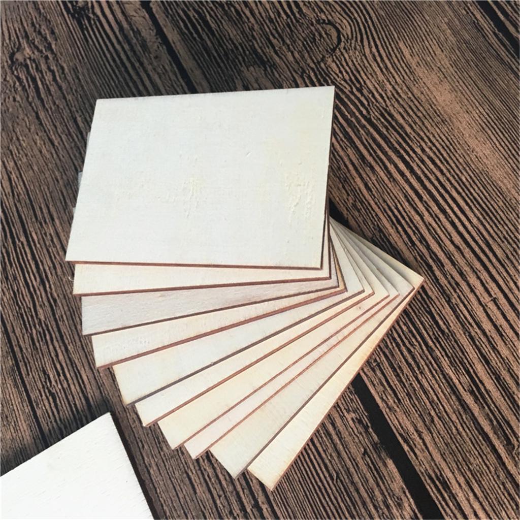 30set Plywood Sheets for Craft, Pyrography, DIY Wood